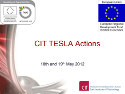 Consider your audience - This is a placeholder for cua.ie