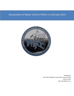 Auto Theft Intelligence Coordination Center (ATICC)