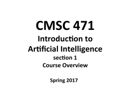 Introduc on to Ar ficial Intelligence