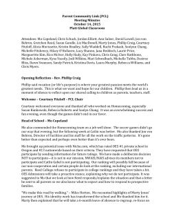 October 2015 - Oregon Episcopal School