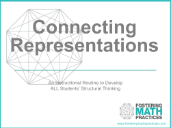 Connecting Representations