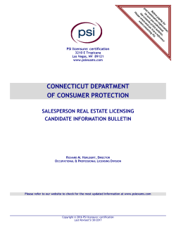 connecticut department of consumer protection