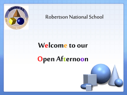 please click here - Robertson National School