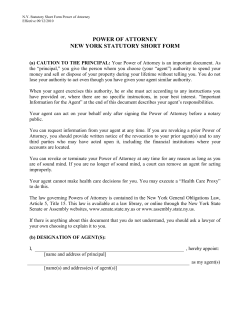 (i) DESIGNATION OF MONITOR(S): (OPTIONAL)