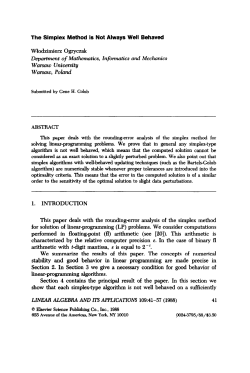 The Simplex Method is Not Always Well Behaved