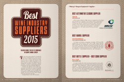 best alternative closure supplier best barrel supplier best bottle