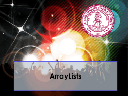 ArrayList Example boolean add( element)