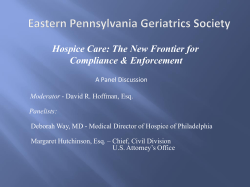 OIG and Trends in Hospice Utilization