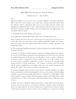 Econ 302&ndash;Summer 2016 Rogayeh Tabrizi Econ 302