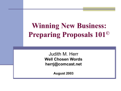 Enlarging the Niche II: Managing/Coordinating Responses to
