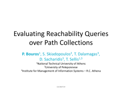 Evaluating Reachability Queries over Path Collections