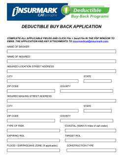 deductible buy back application