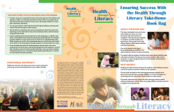 Ensuring Success: Health Through Literacy&trade; Take