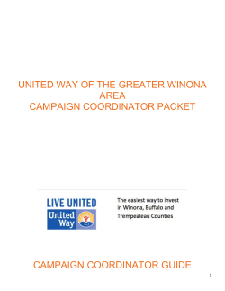 Full Campaign Coordinator Packet