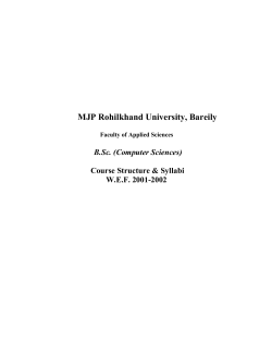 Computer applications - MD College of Higher Education