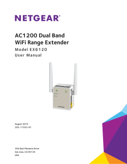 AC1200 Dual Band WiFi Range Extender