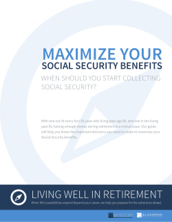 Maximize Your Social Security Benefits Guide