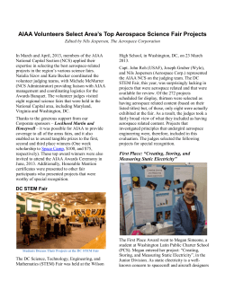 2013 Science Fair Report