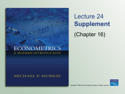 Lecture 24 Supplement
