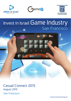 Game Industry Investments Catalog San Fransisco PRESS_New04
