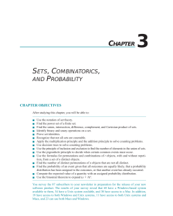 sets, combinatorics, and probability chapter 3