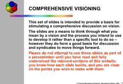 Comprehensive Visioning - Tesseract Management Systems