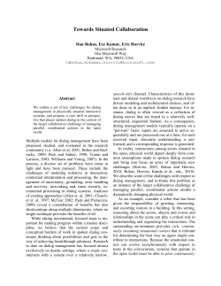 Towards Situated Collaboration