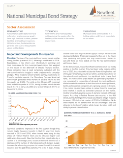 National Municipal Bond Strategy