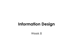 Information Design