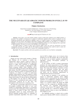 the multivariate quadratic power problem over zn is np