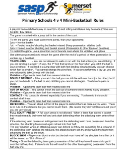 Primary Schools 4 v 4 Mini