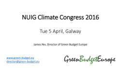presentat - Green Budget Europe
