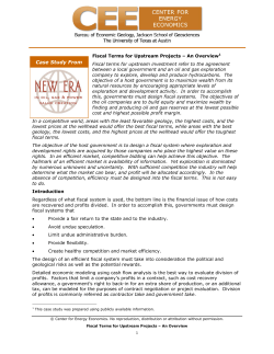 Case Study From - Bureau of Economic Geology