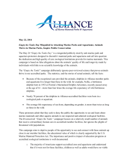 May 22, 2014 Empty the Tanks Day Misguided in Attacking Marine