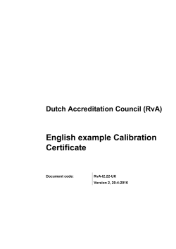 doc - Raad voor Accreditatie