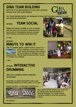 giba team building minute to win it option 3 interactive
