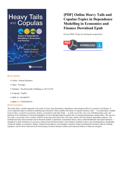 Online Heavy Tails and Copulas:Topics in