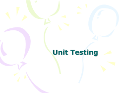 Unit Testing