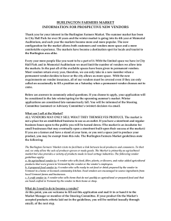 BURLINGTON FARMERS MARKET