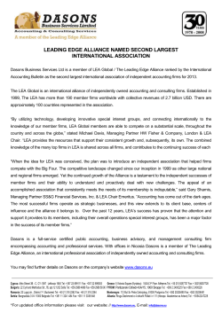 Dasons press release