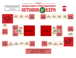 Commercial Exhibitors $300 $300 $300 $300 $850 Center