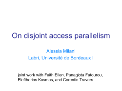 A DAPs World - Sites personnels de TELECOM ParisTech