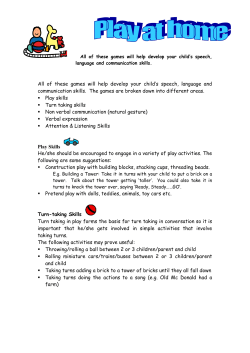 All of these games will help develop your child`s