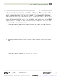 Precalculus and Advanced Topics Module 5: Mid