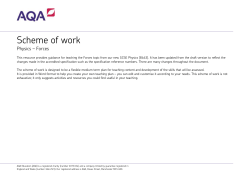 Physics &ndash; Forces