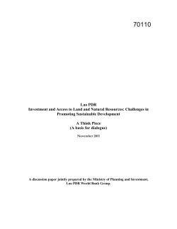 DOCX - World bank documents