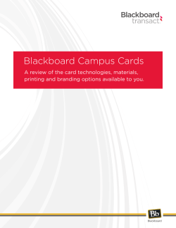 ID Card - Blackboard