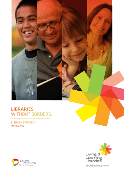 Libraries without Borders: Library Strategy 2012-19