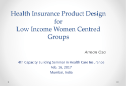 micor-insurance - the Institute of Actuaries of India