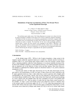 Simulations of Spectral Asymmetries of Pure Two
